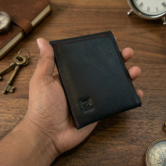 One Part Lather Wallet - Black