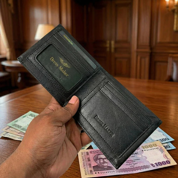 One Part Lather Wallet - Black